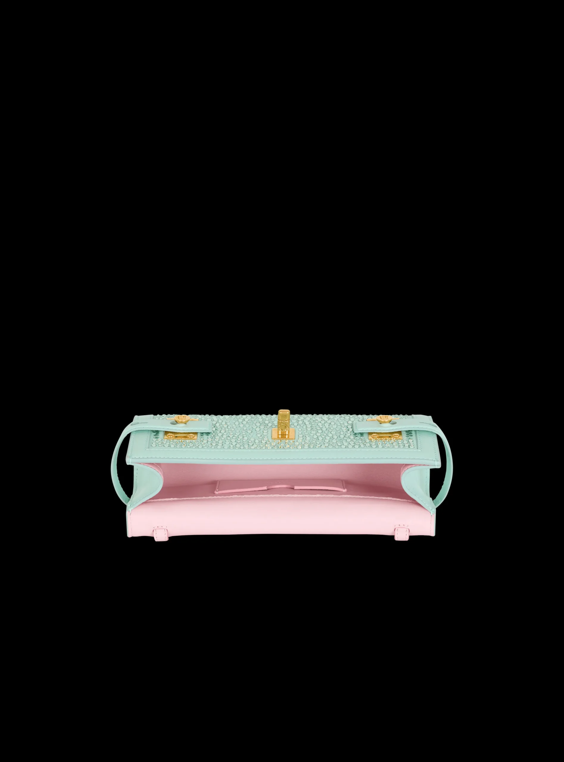 Outlet B-Buzz Pouch 23 In Suede And Rhinestones Bags