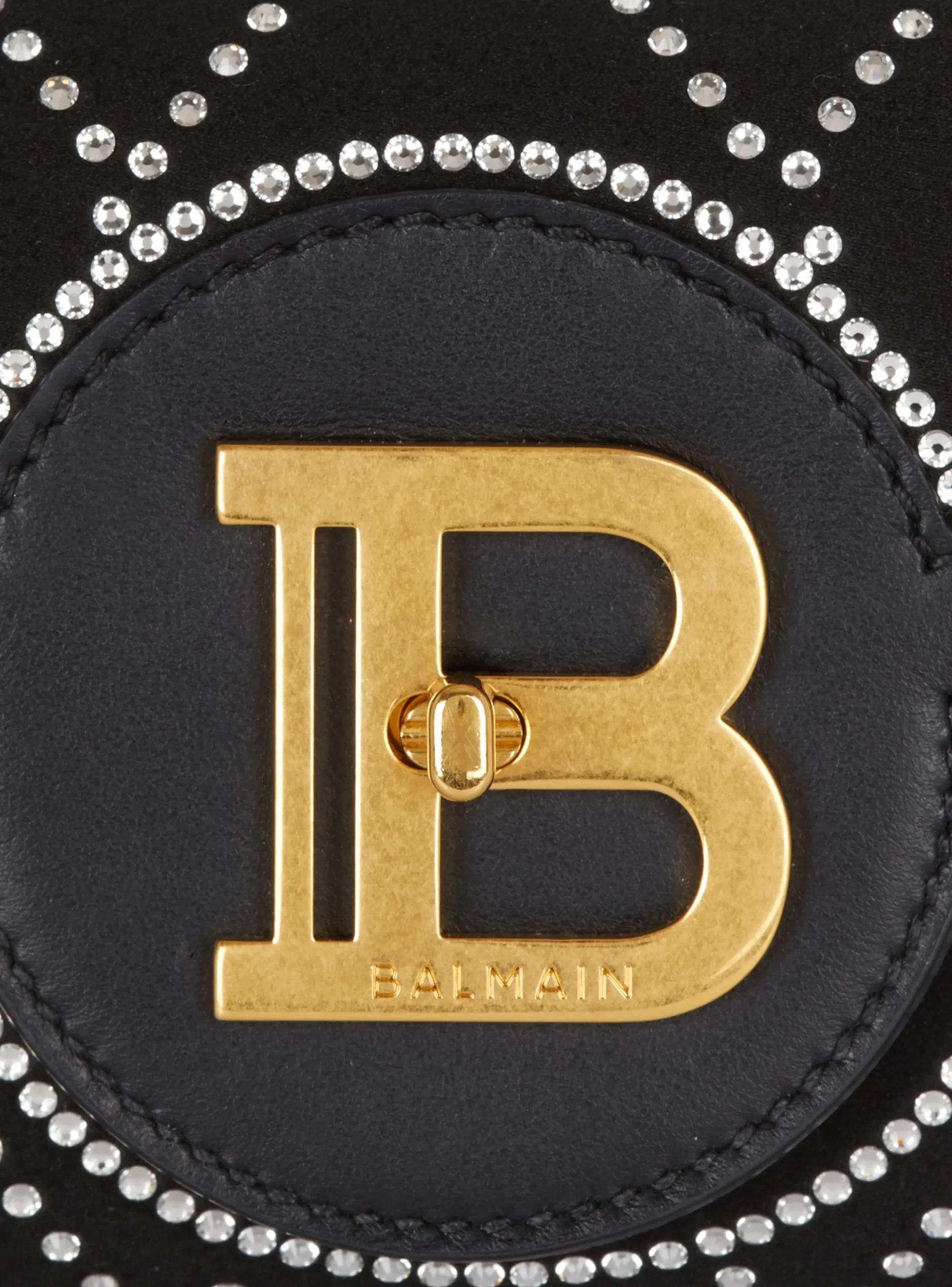 New B-Buzz Pouch 23 Satin And Crystals Clutch Women Mini Bags|Shoulder Bags
