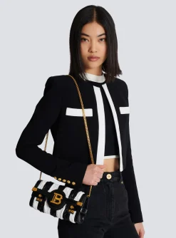 Hot B-Buzz Pouch 23 With Embroidered Stripes Bags