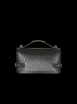 Hot B-Buzz Shoulder 24 Bag In Grid-embossed Calfskin Women Shoulder Bags|Crossbody Bags