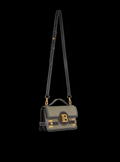 Outlet B-Buzz Shoulder 24 Leather And Canvas Bag Bags