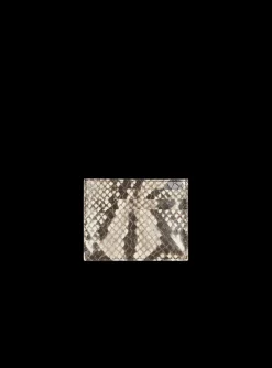 Outlet B-Buzz Snakeskin-effect Leather Card Holder Women Small Leather Goods