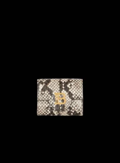 New B-Buzz Snakeskin-effect Leather Purse Women Small Leather Goods
