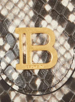 New B-Buzz Snakeskin-effect Leather Purse Women Small Leather Goods