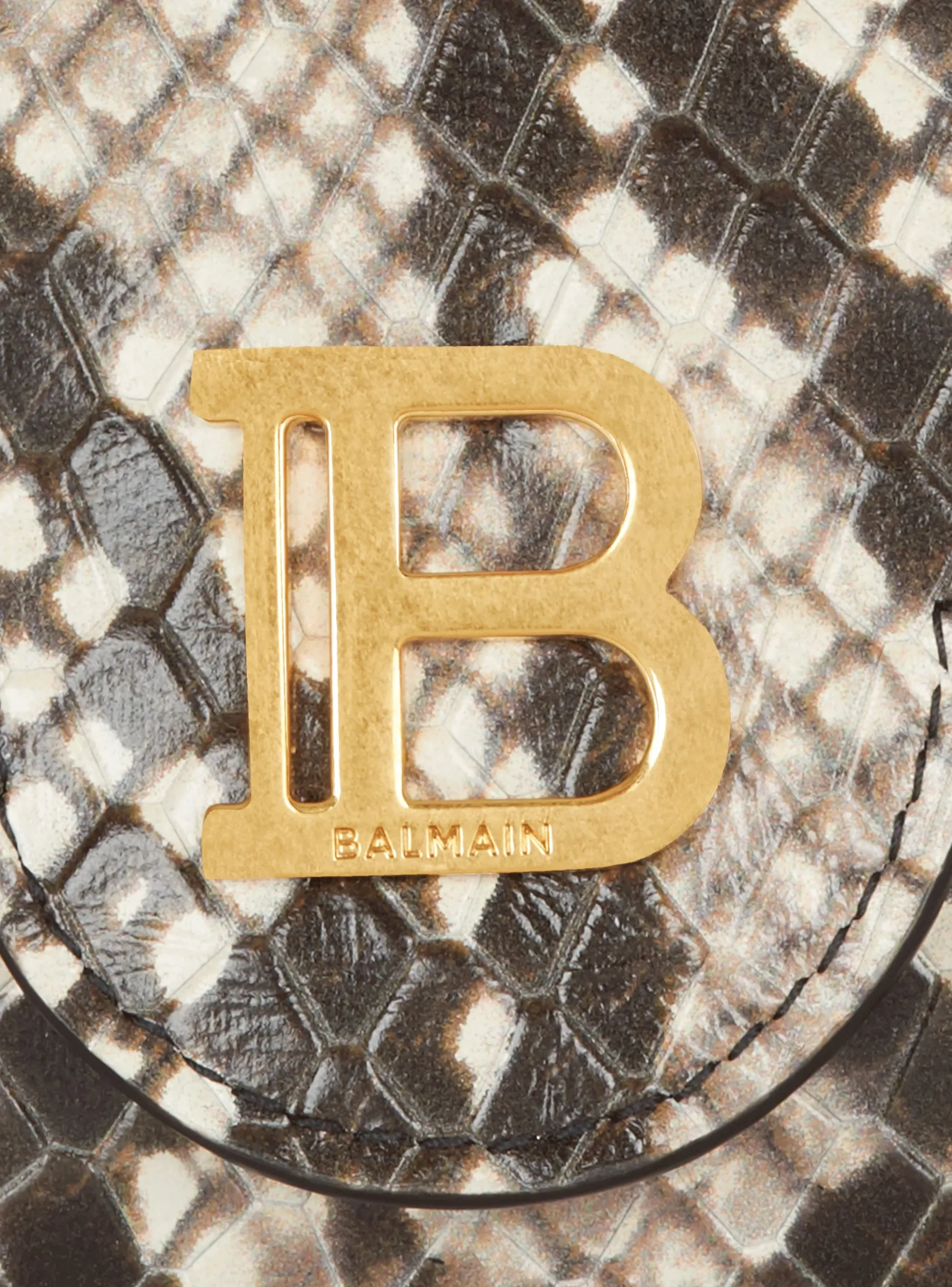 New B-Buzz Snakeskin-effect Leather Purse Women Small Leather Goods