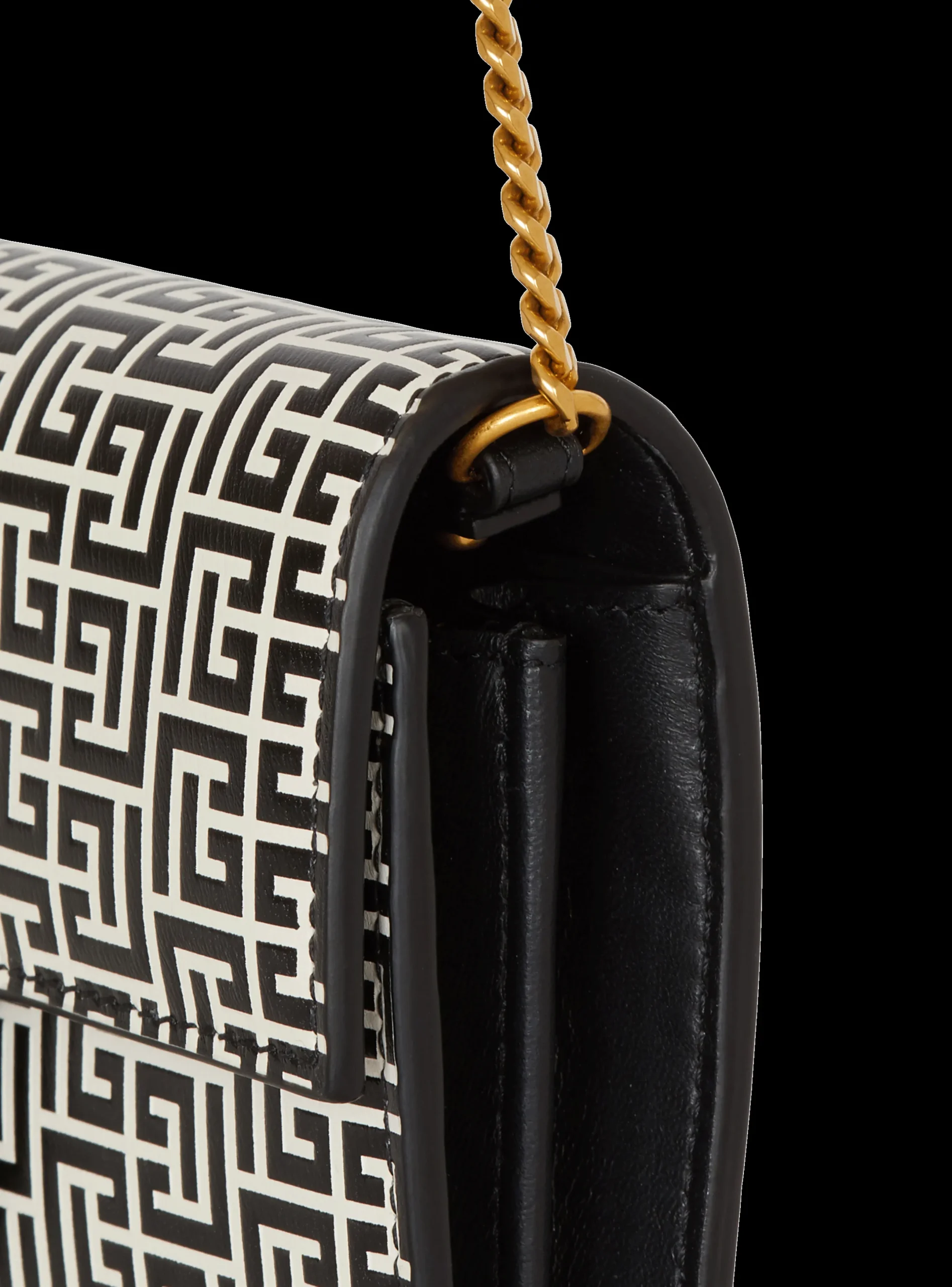 New B-Buzz Wallet In Embossed Calfskin With A PB Labyrinth Monogram Women Small Leather Goods|Mini Bags