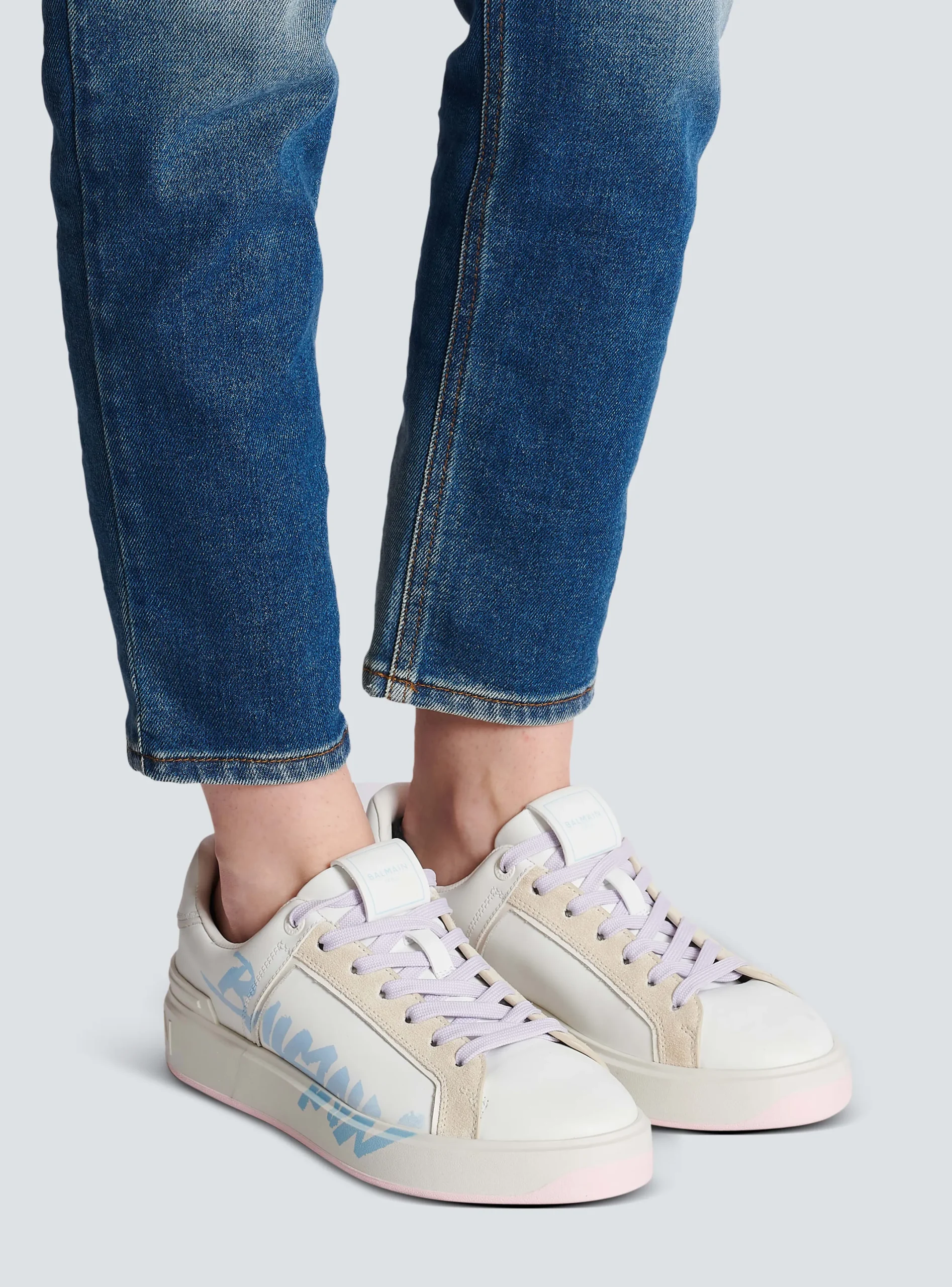Sale B-Court Leather Trainers Women B-Court