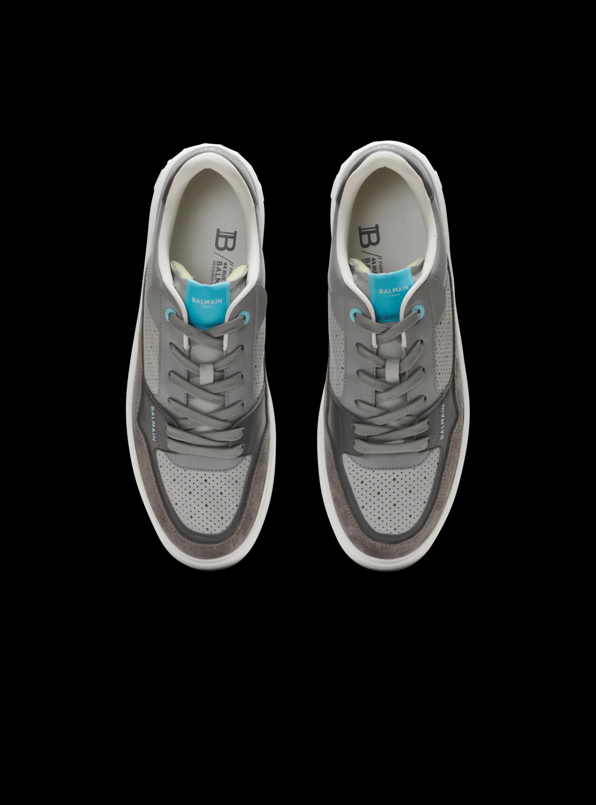 Discount B-Court Flip Perforated Leather Trainers B-Court