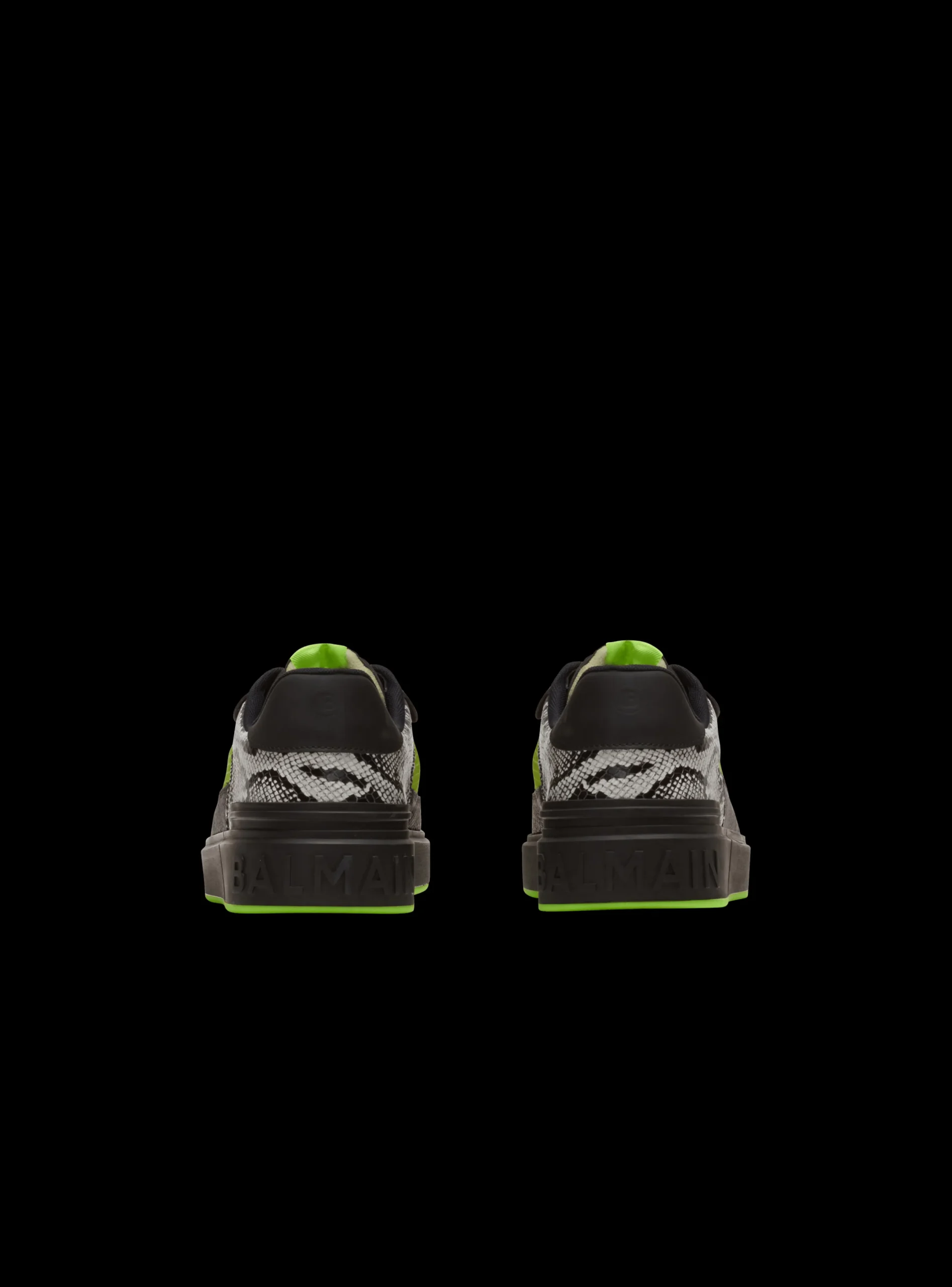 Flash Sale B-Court Flip Snakeskin-effect Leather And Mesh Trainers B-Court