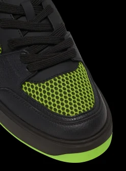 Flash Sale B-Court Flip Snakeskin-effect Leather And Mesh Trainers B-Court