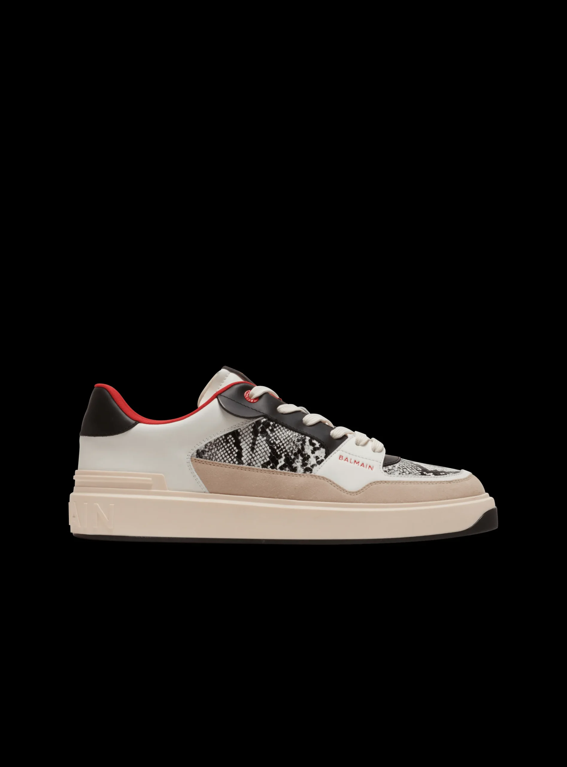 Online B-Court Flip Snakeskin-effect Leather And Suede Trainers B-Court