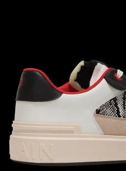 Online B-Court Flip Snakeskin-effect Leather And Suede Trainers B-Court