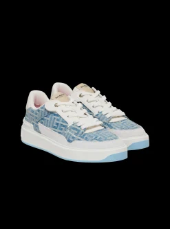 Outlet B-Court Flip Trainers In Monogrammed PB Labyrinth Denim Women Women|Sneakers