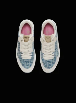 Outlet B-Court Flip Trainers In Monogrammed PB Labyrinth Denim Women Women|Sneakers