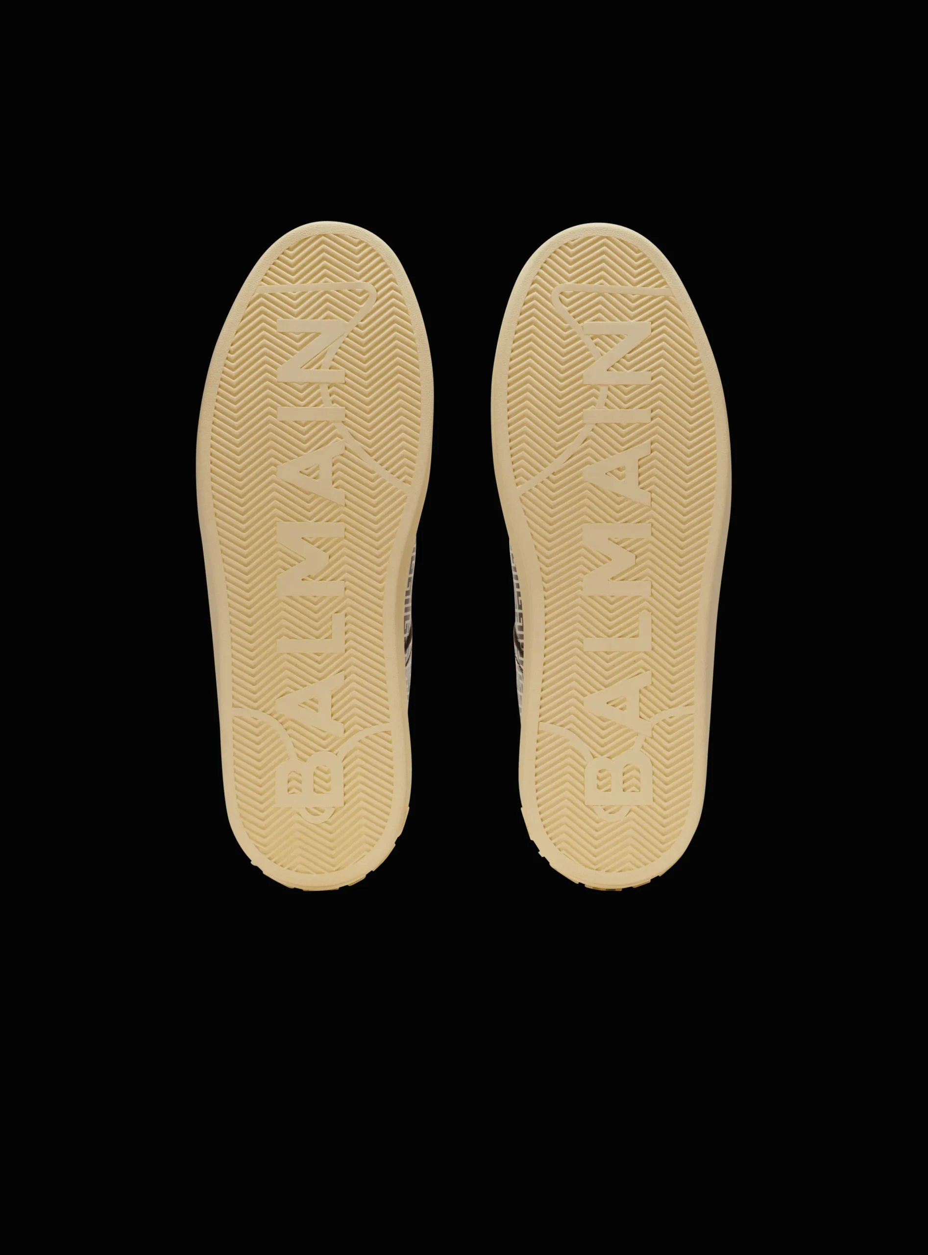 Clearance B-Court Flip Trainers In Monogrammed PB Labyrinth Calfskin B-Court