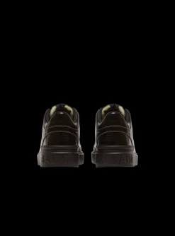 Best B-Court Mid Top Western Glazed Leather Trainers B-Court