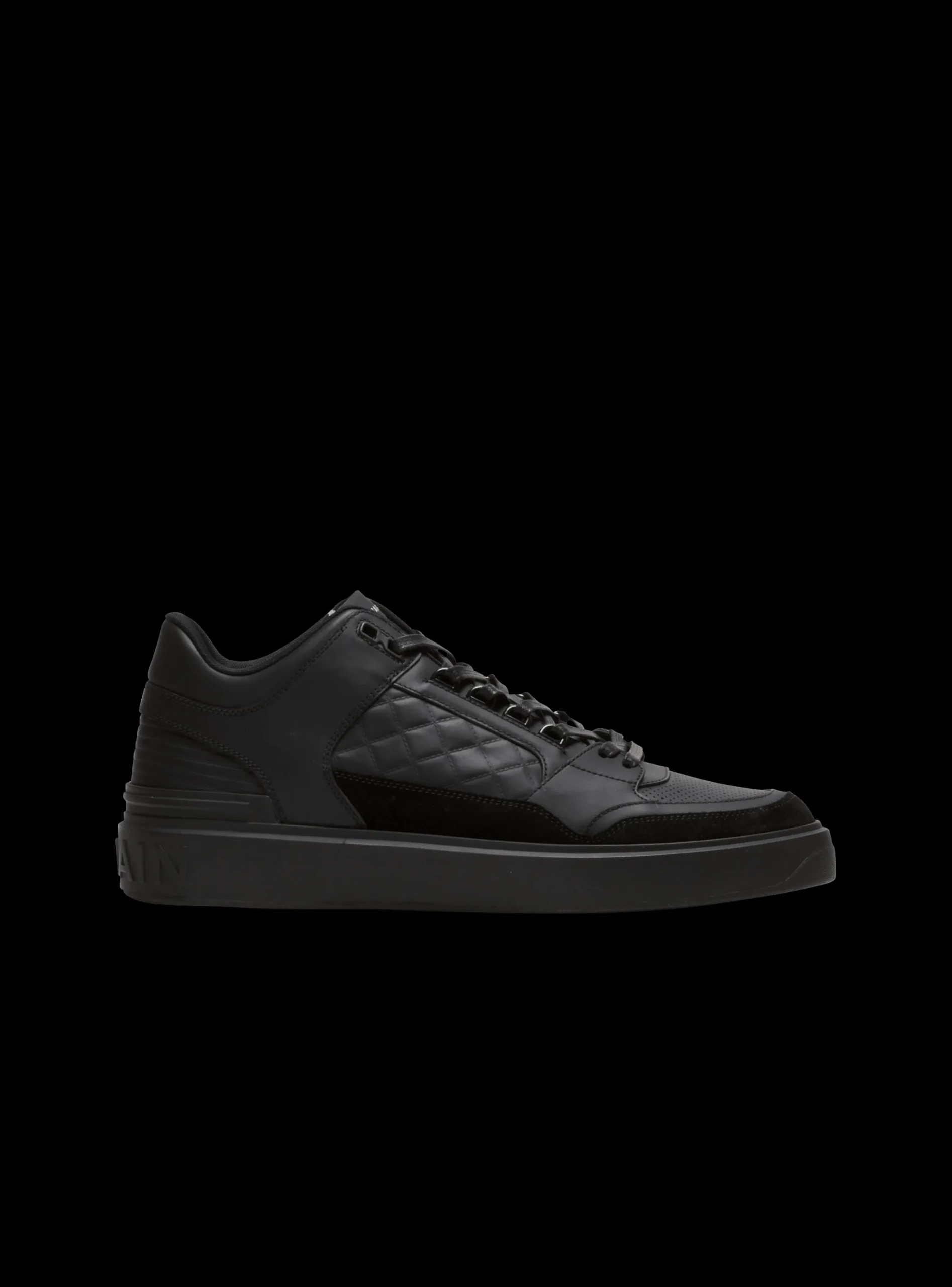 Discount B-Court Mid-top Leather Trainers B-Court