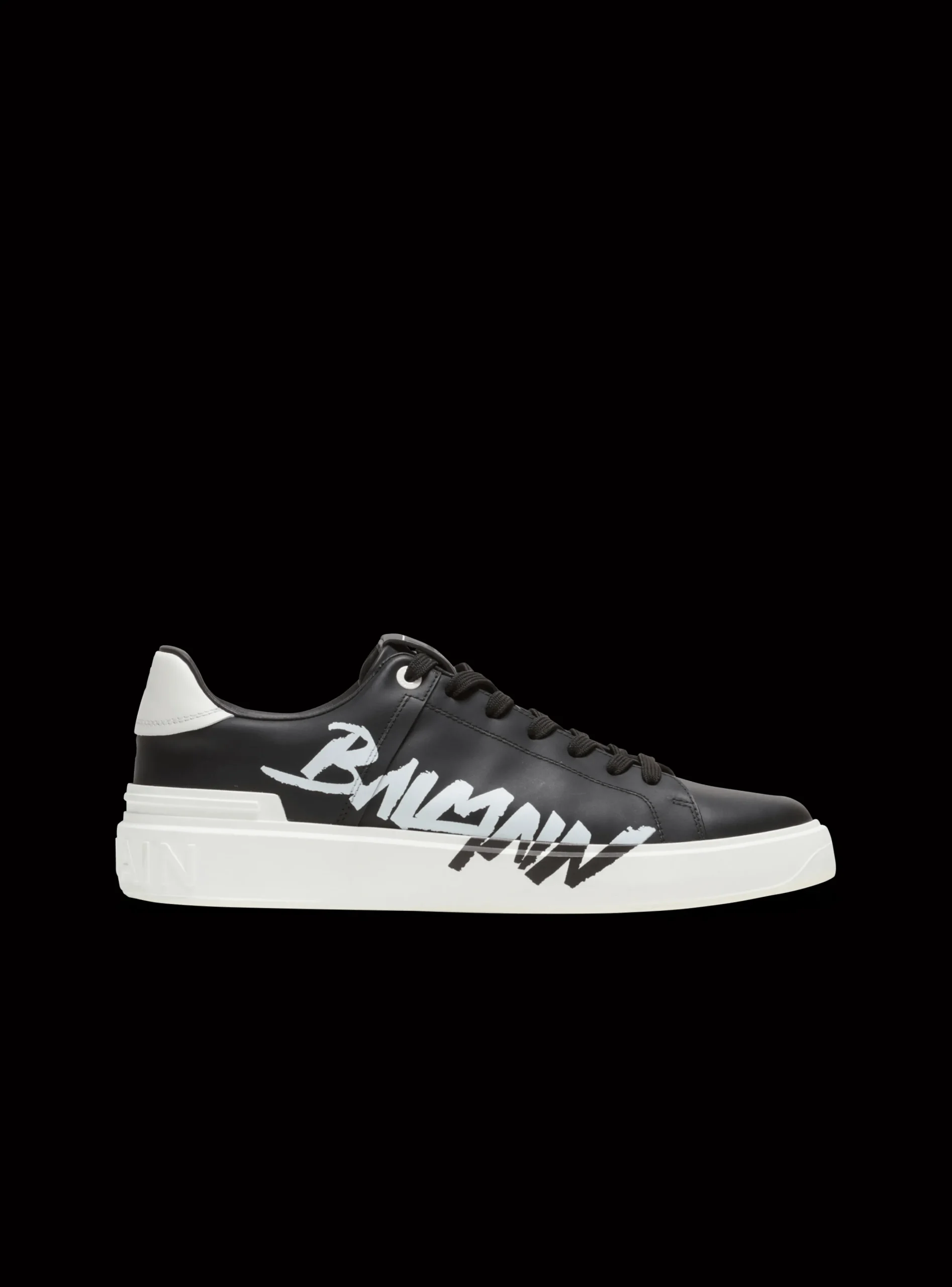 Fashion B-Court Printed Leather Trainers B-Court