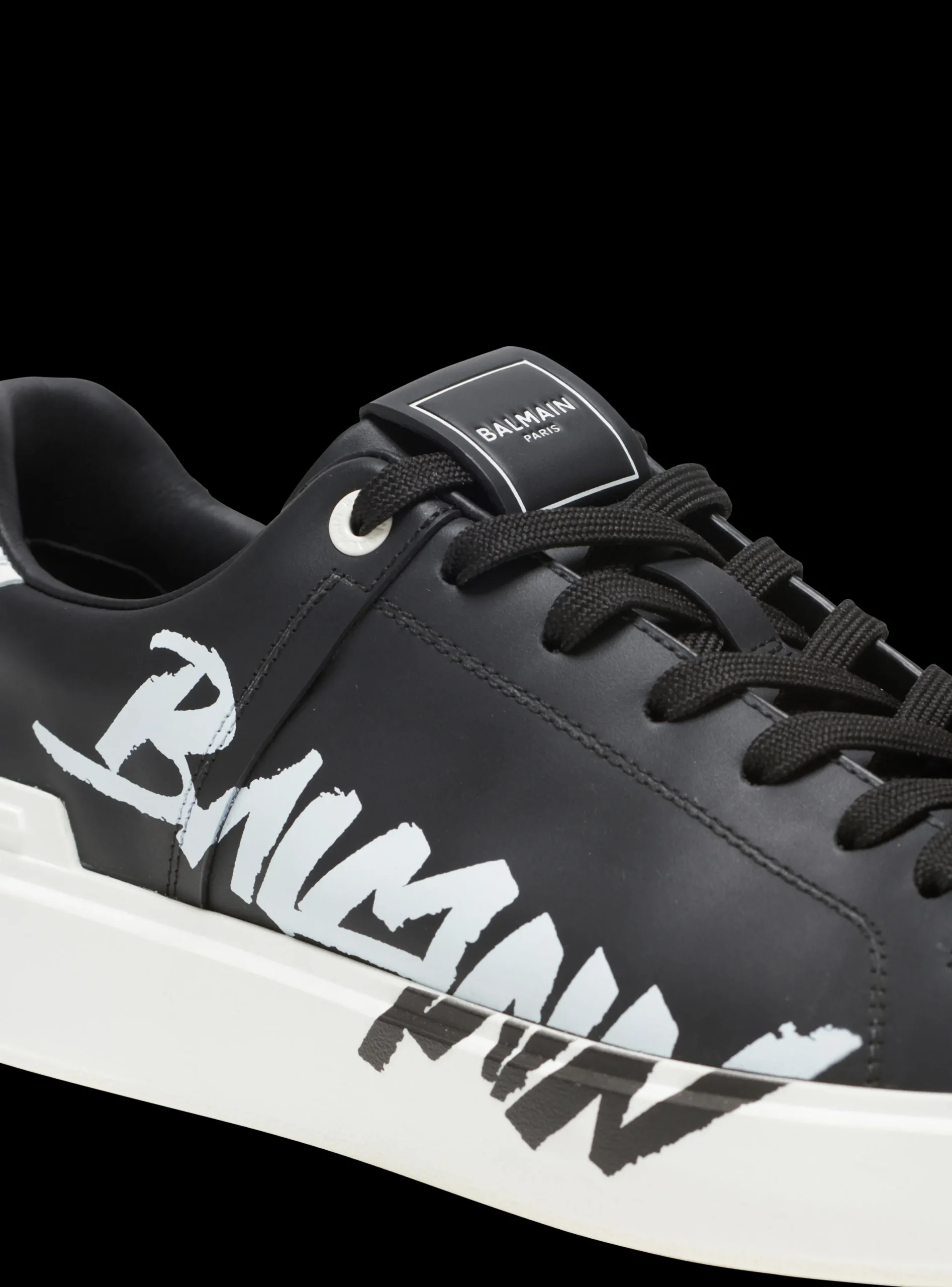 Fashion B-Court Printed Leather Trainers B-Court
