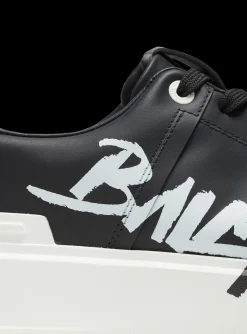 Fashion B-Court Printed Leather Trainers B-Court