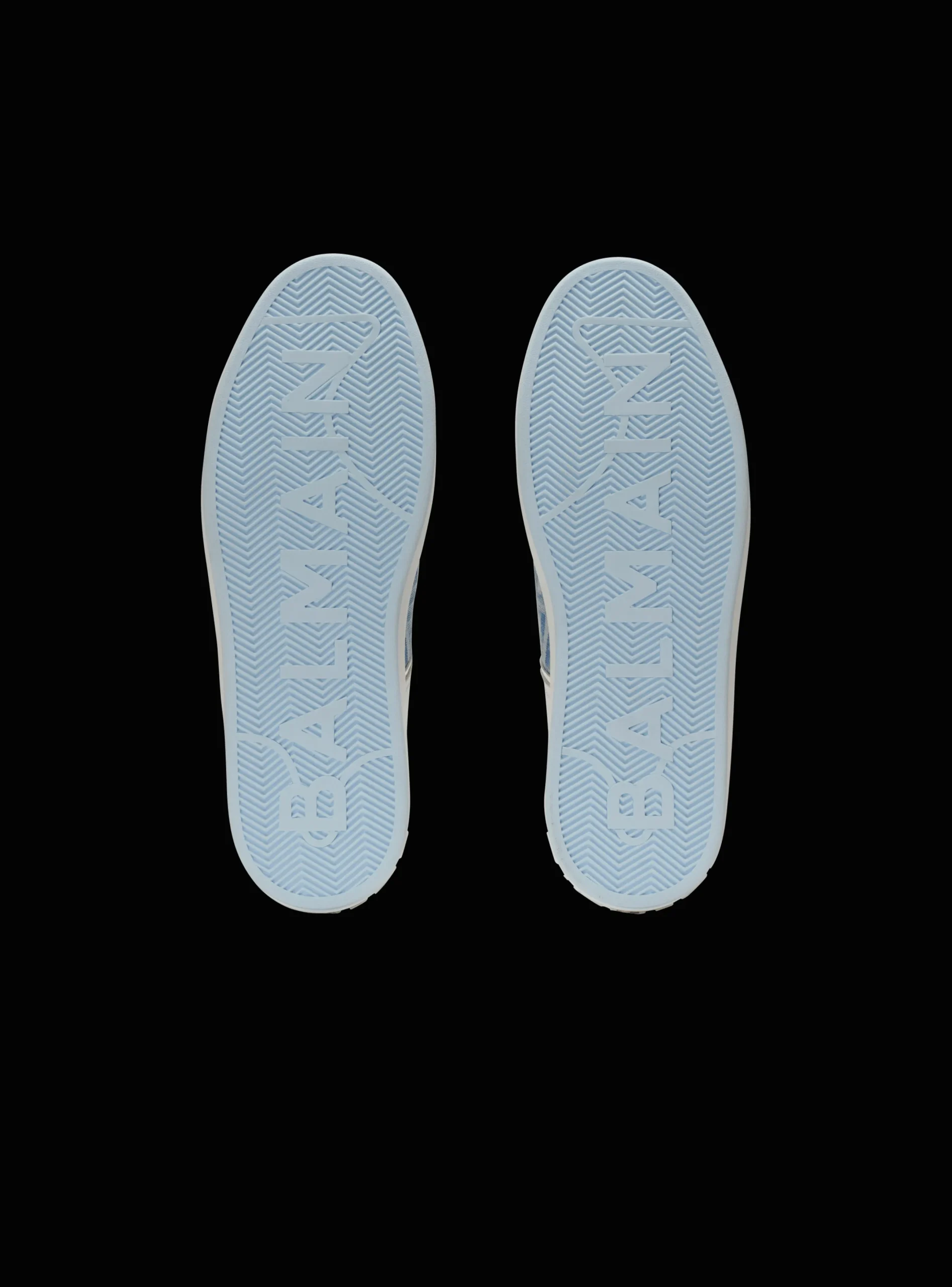 Online B-Court Trainers In Leather And Denim B-Court