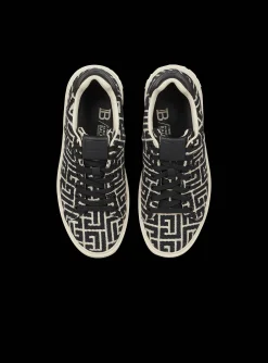 Shop B-Court Trainers With Jacquard Monogram Women B-Court