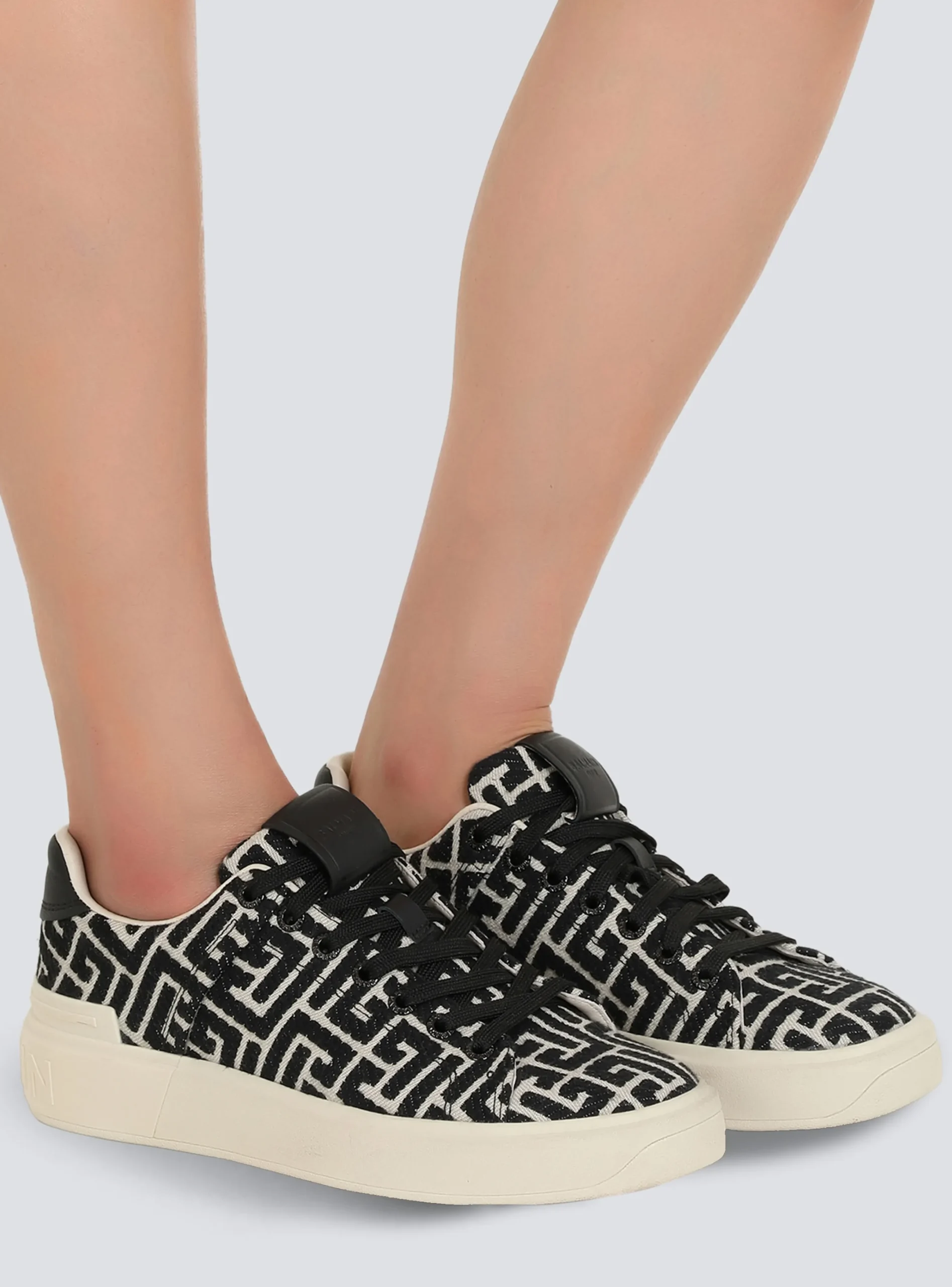 Shop B-Court Trainers With Jacquard Monogram Women B-Court