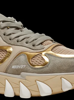 New B-East Trainers In Leather, Suede And Mesh Women B-East