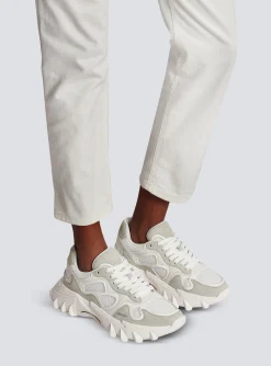 Hot B-East Trainers In Leather, Suede And Mesh Women B-East