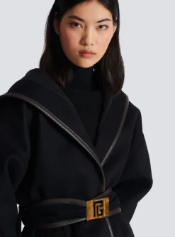 Shop Belted Wool Coat Women Outerwear