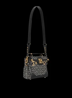 Best Sale Bicolor Jacquard B-Buzz 23 Bag With Leather Panel Women Shoulder Bags|Crossbody Bags