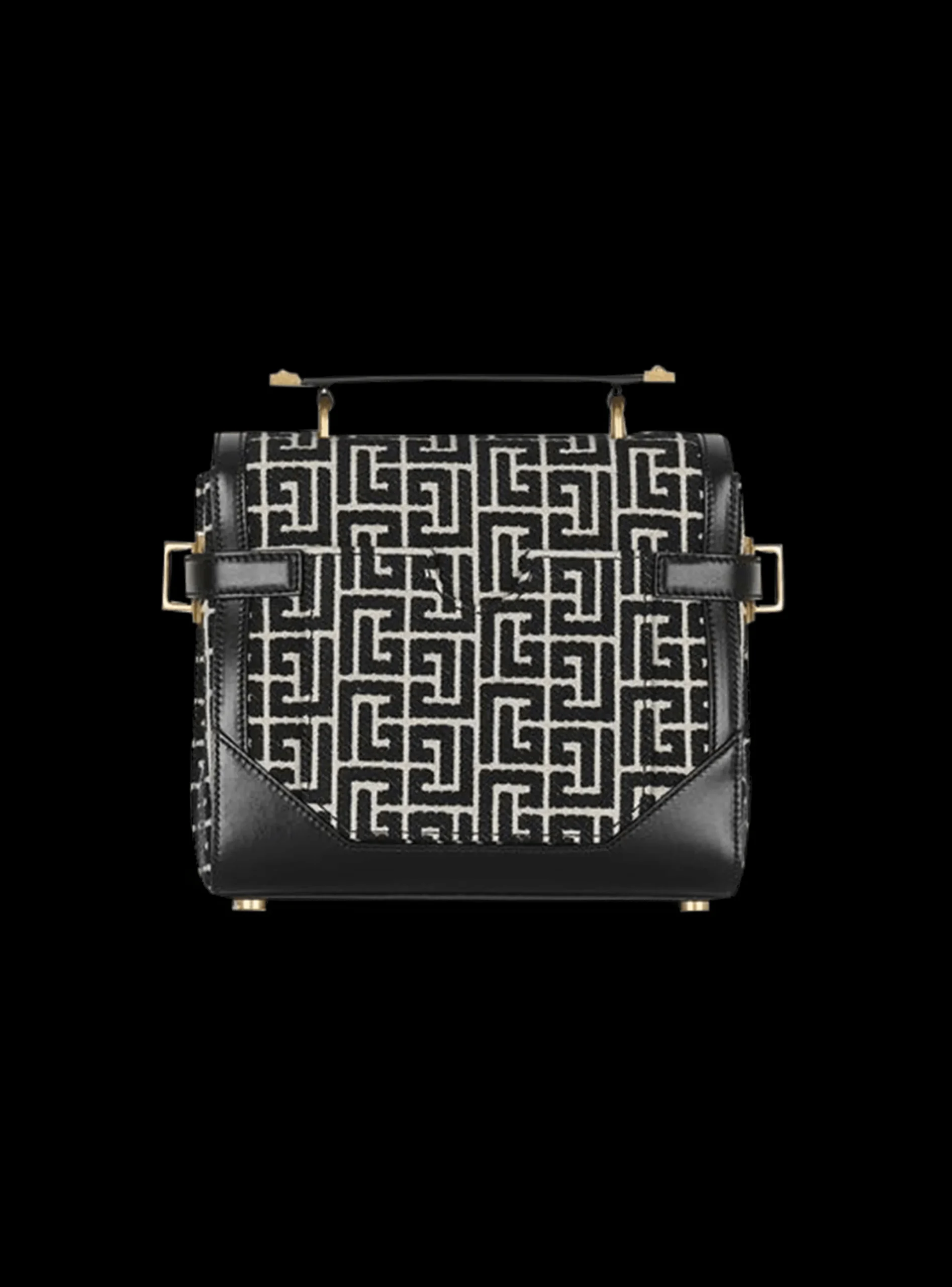Best Sale Bicolor Jacquard B-Buzz 23 Bag With Leather Panel Women Shoulder Bags|Crossbody Bags