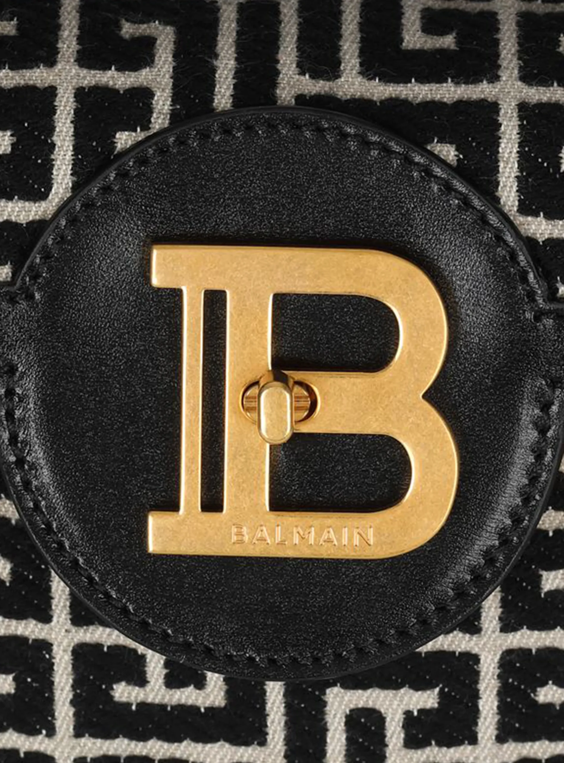 Best Sale Bicolor Jacquard B-Buzz 23 Bag With Leather Panel Women Shoulder Bags|Crossbody Bags