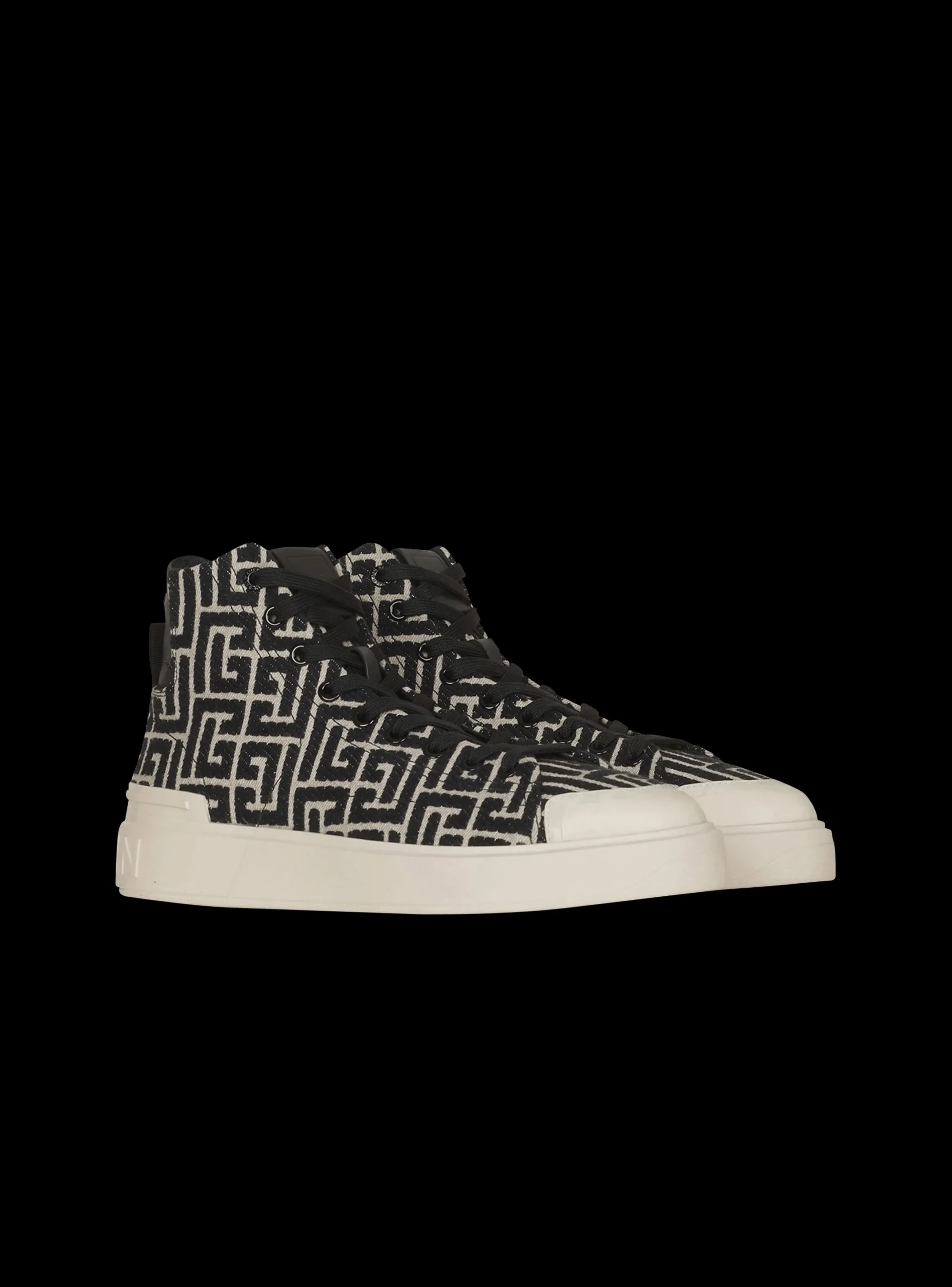 Sale Bicolor Jacquard B-Court High-top Sneakers Women B-Court
