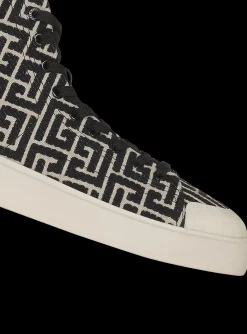 Sale Bicolor Jacquard B-Court High-top Sneakers Women B-Court