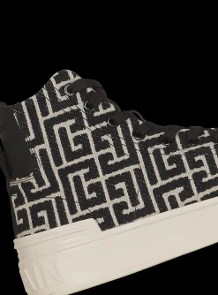 Sale Bicolor Jacquard B-Court High-top Sneakers Women B-Court