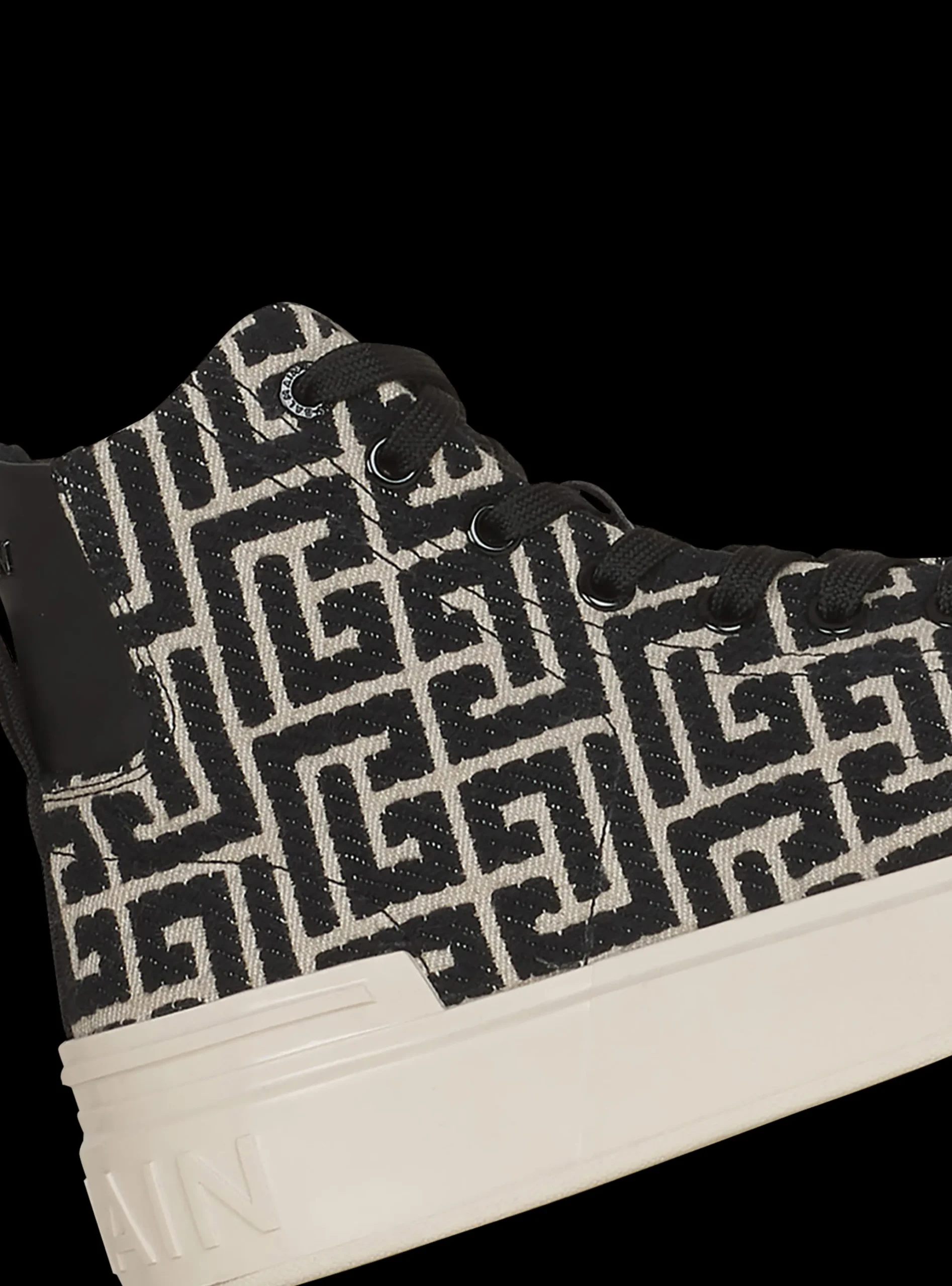 Sale Bicolor Jacquard B-Court High-top Sneakers Women B-Court