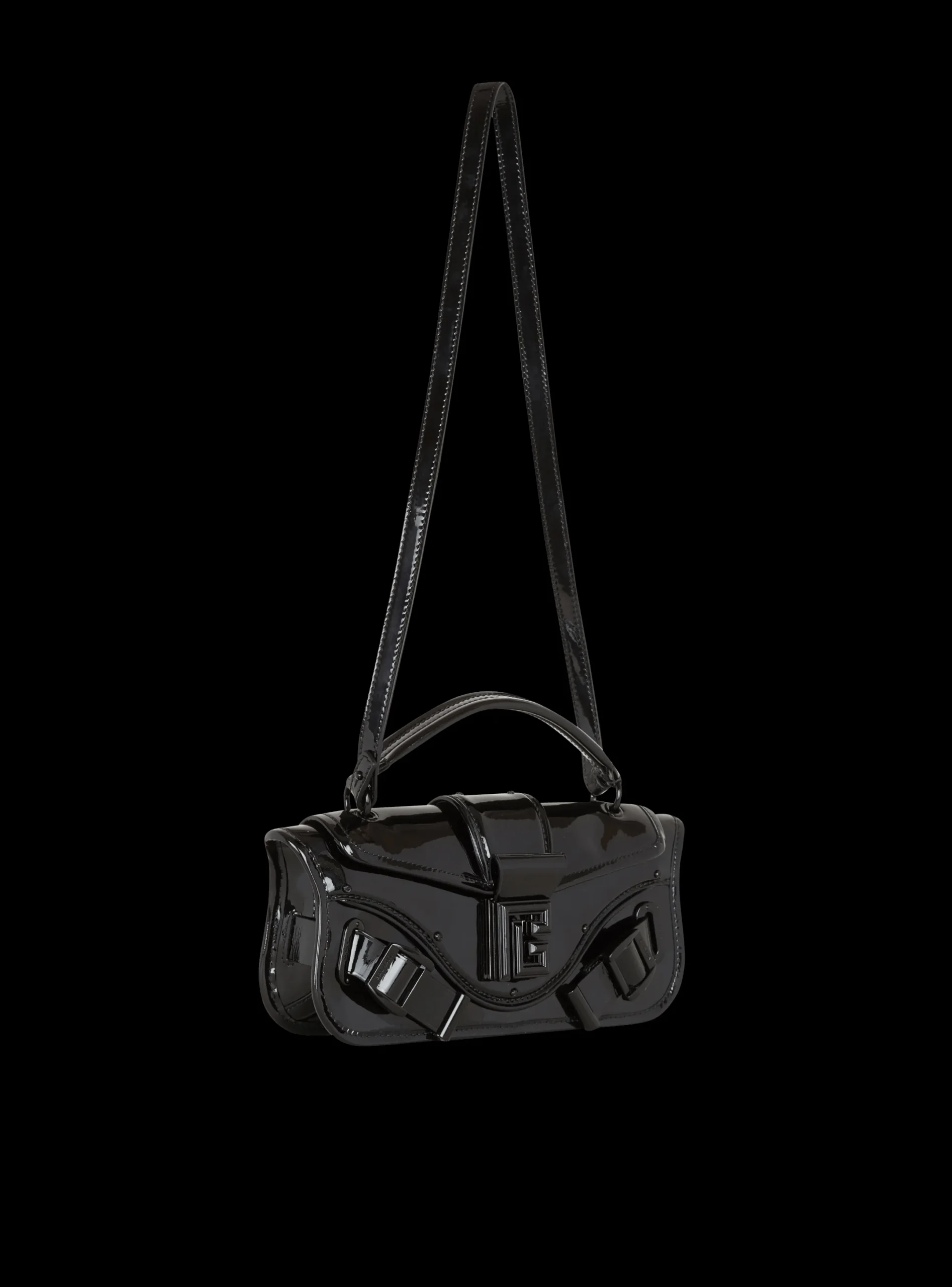 Online Blaze Pouch In Patent Leather Women Mini Bags|Shoulder Bags