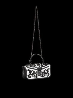 Best Blaze Pouch Satin Bag With Baroque Embroidery Women Mini Bags|Shoulder Bags