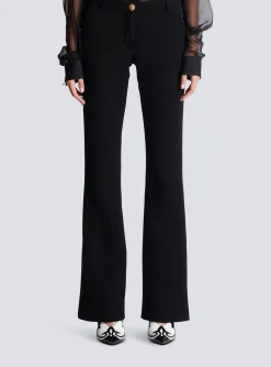 New Bootcut Crepe Trousers Women Trousers And Shorts