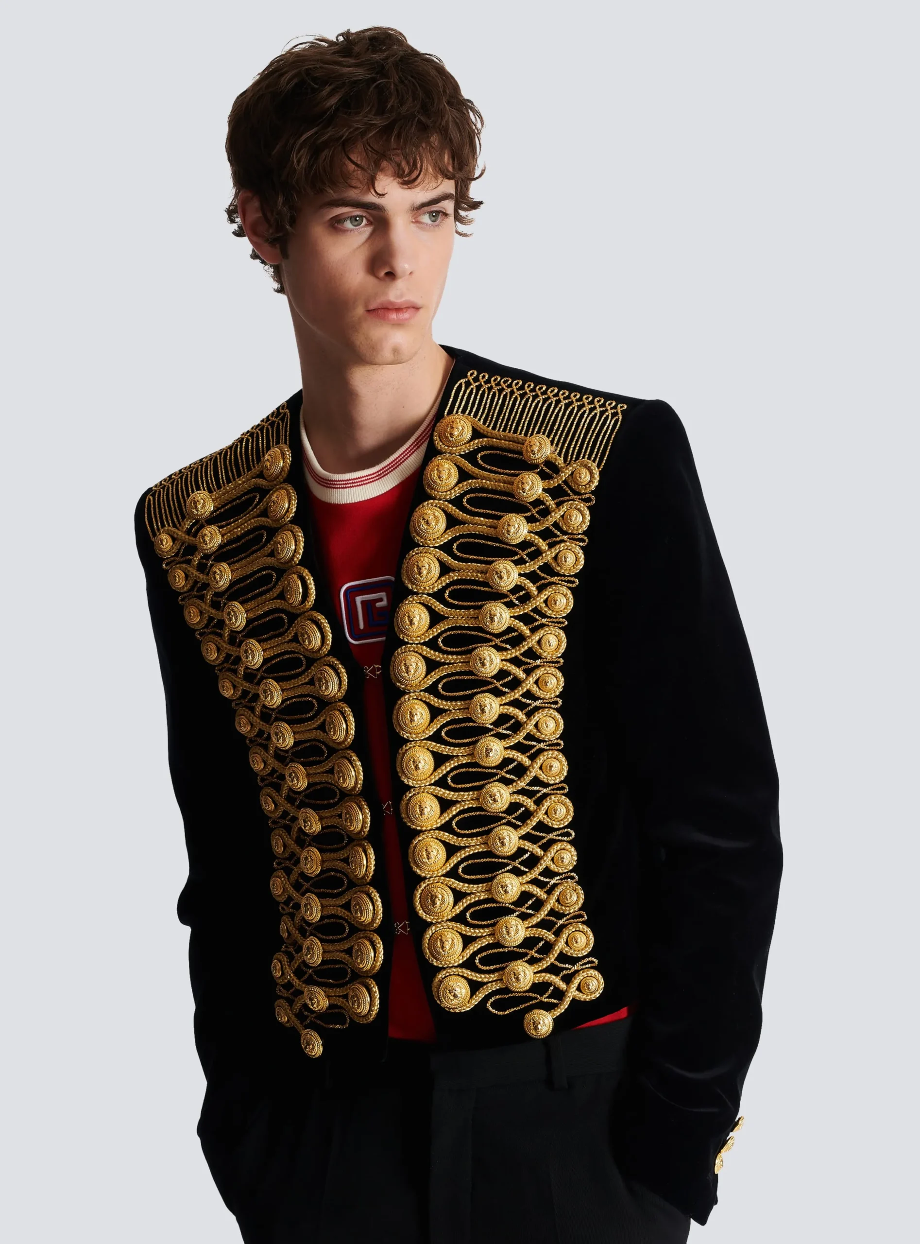Best Brandenburg Jacket With Embroidery Jackets And Blazers