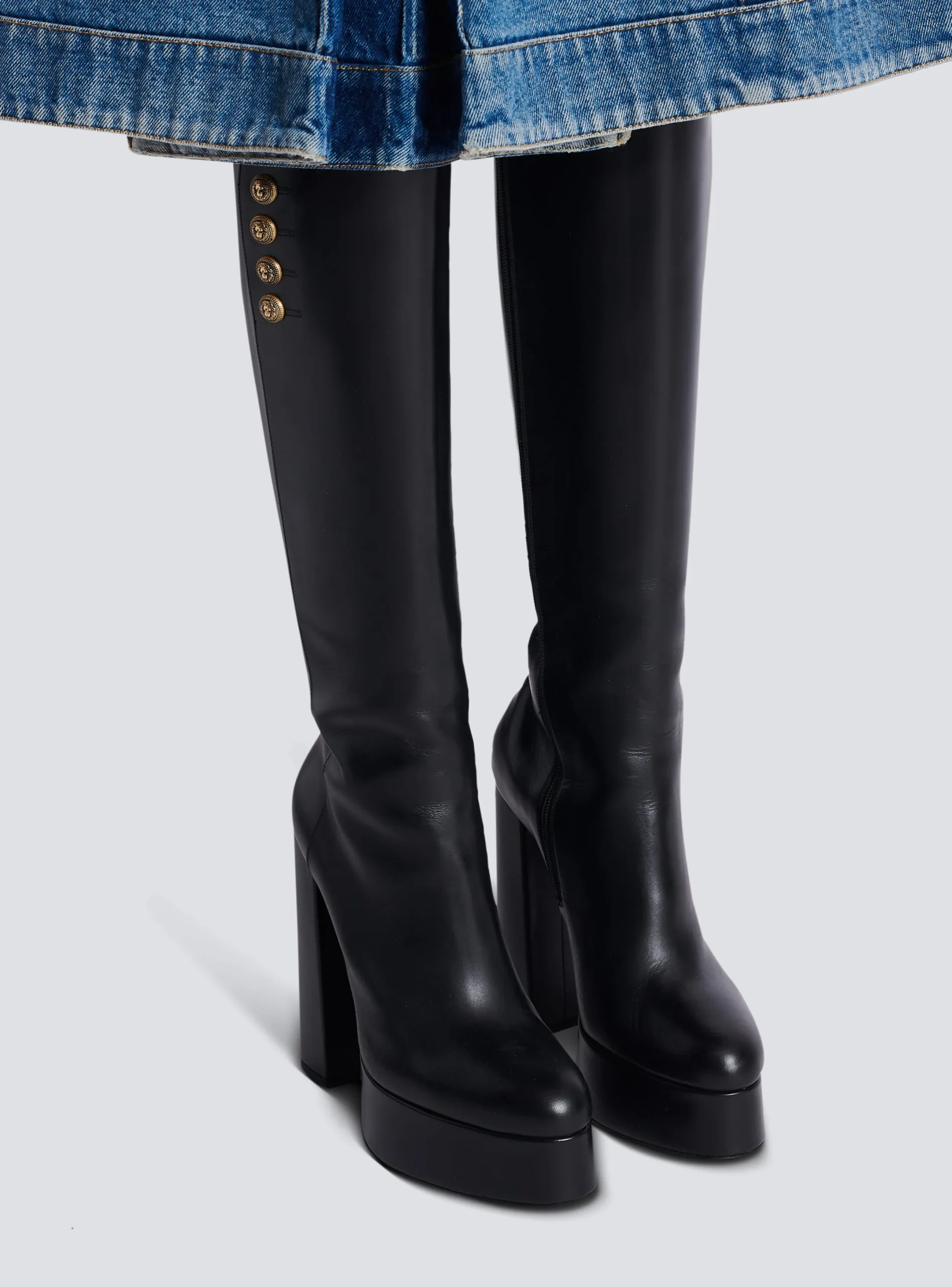 Clearance Brune Leather Boots Women Boots