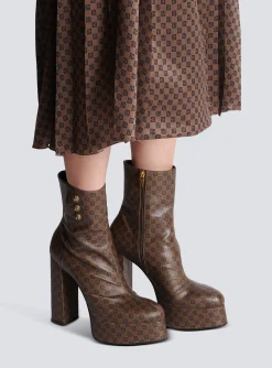 Cheap Brune Mini Monogram Boots Women Boots
