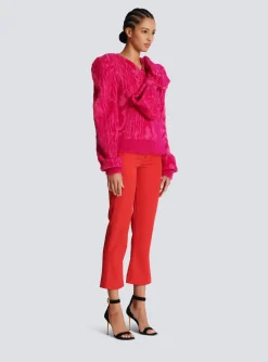 Cheap Brushed Mohair Jumper Women Knitwear