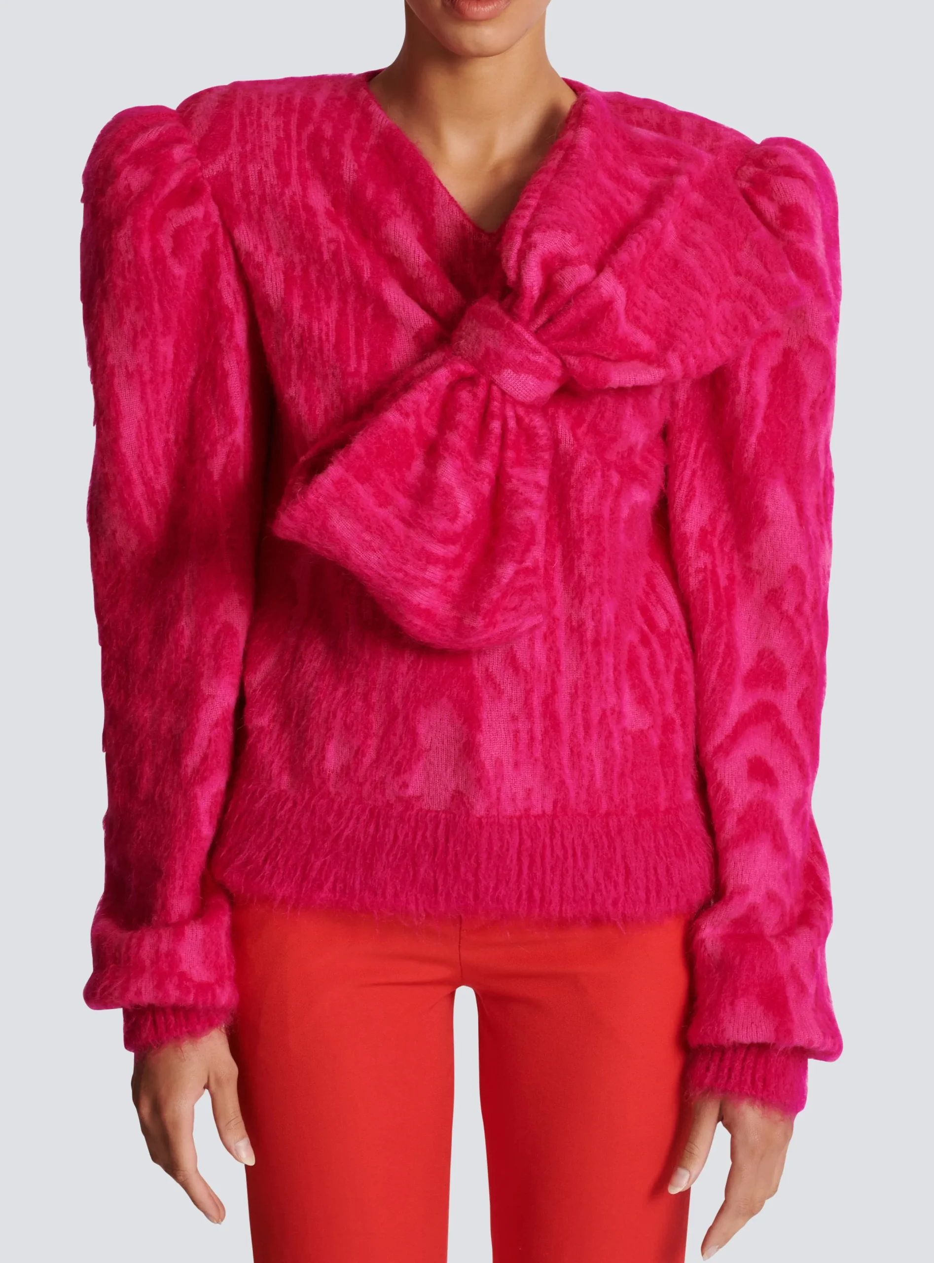 Cheap Brushed Mohair Jumper Women Knitwear