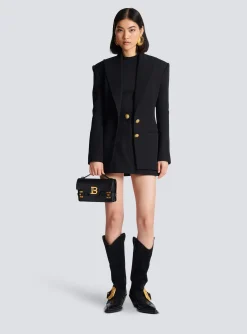Flash Sale 2-button Cinched-waist Jacket Women Jackets And Blazers