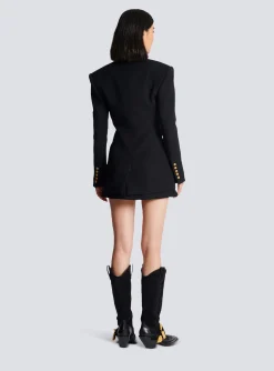 Flash Sale 2-button Cinched-waist Jacket Women Jackets And Blazers