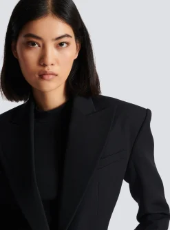 Flash Sale 2-button Cinched-waist Jacket Women Jackets And Blazers