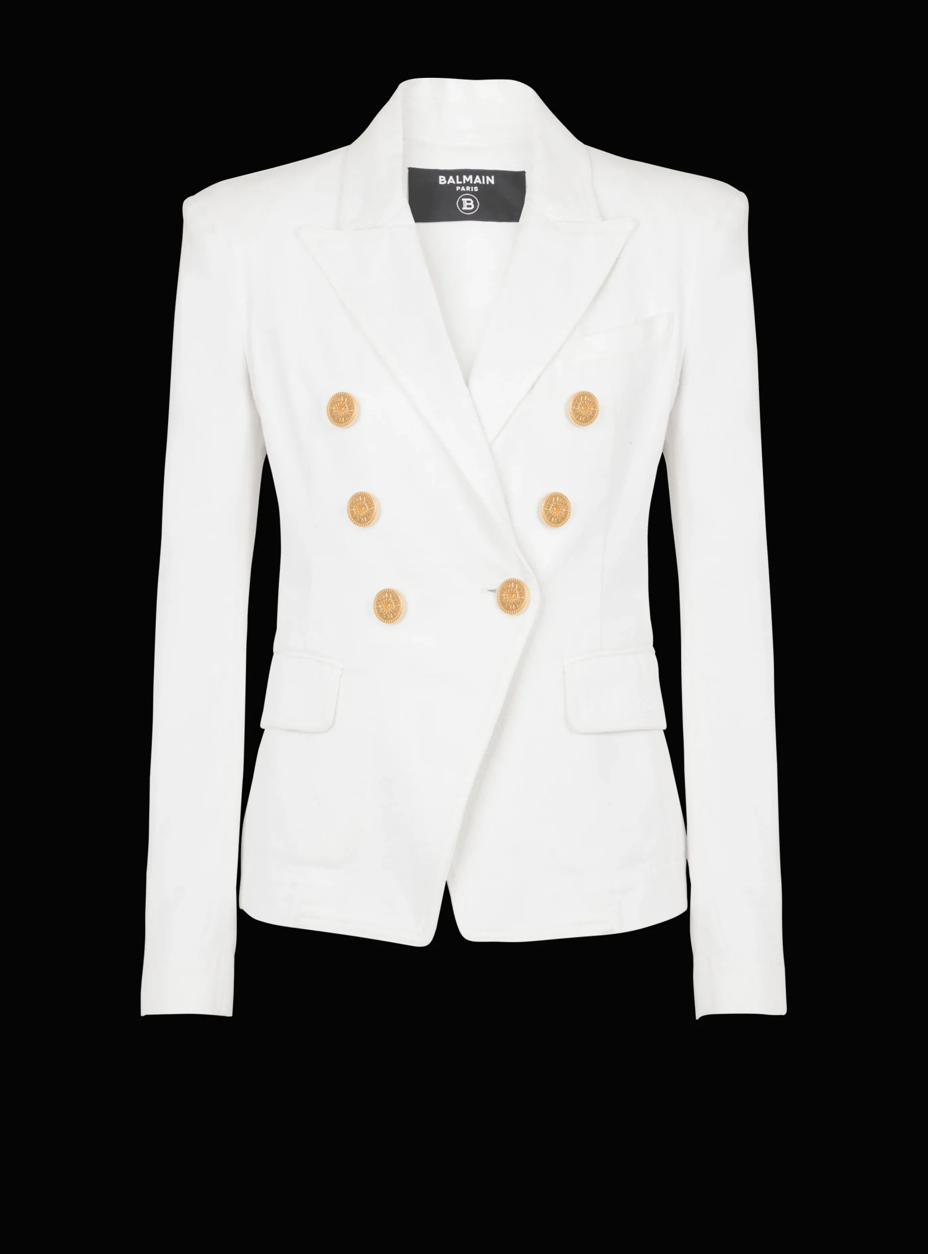 Best Sale 6-button Denim Jacket Women Jackets And Blazers