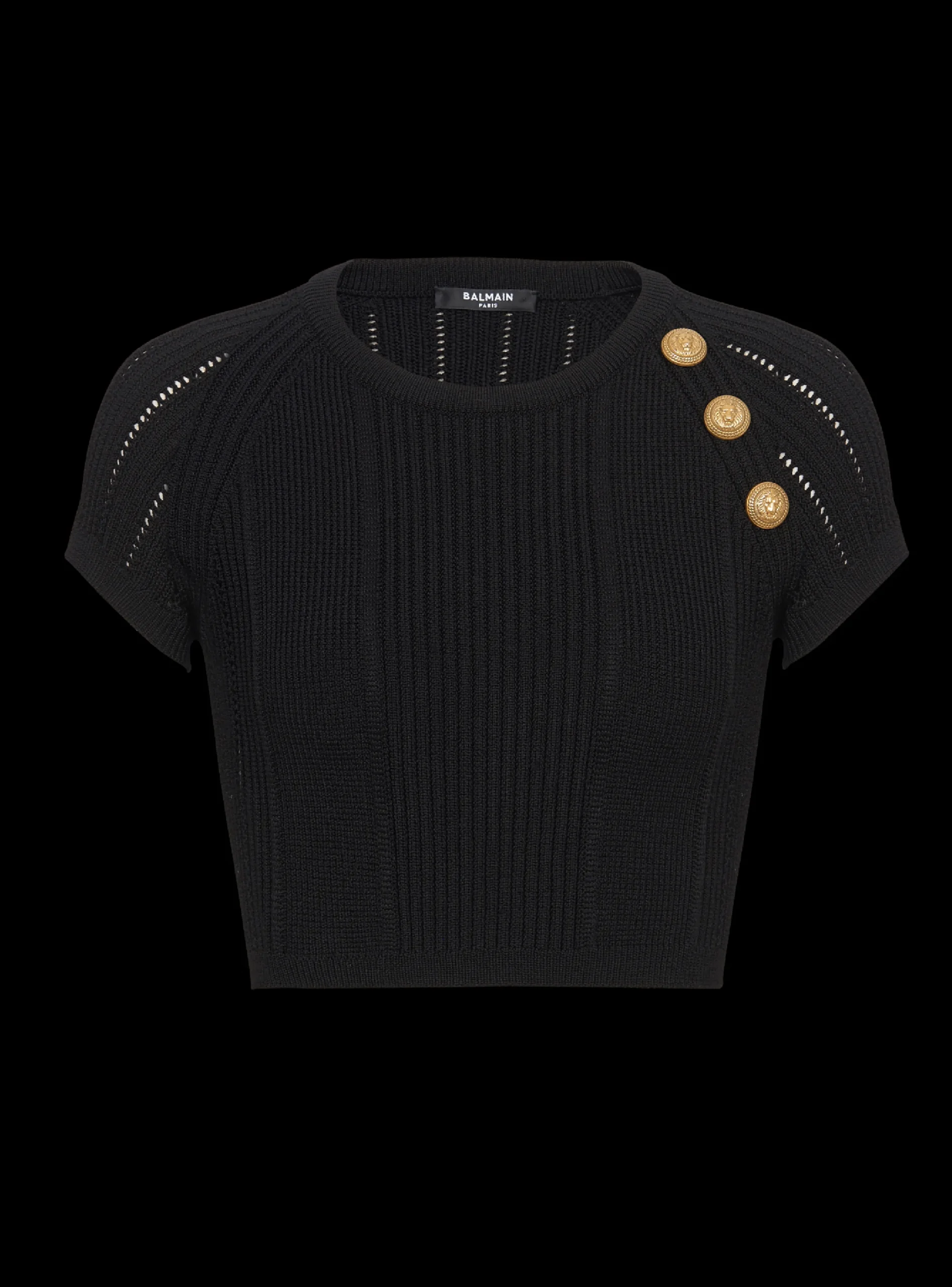 Cheap 3-button Fine Knit Top Women Knitwear|Tops And Shirts